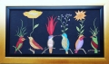 Birds in love with nature 40 x70 CMS Oil/canvas